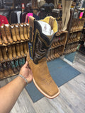 Arango Arizona Leather Square Toe Boots