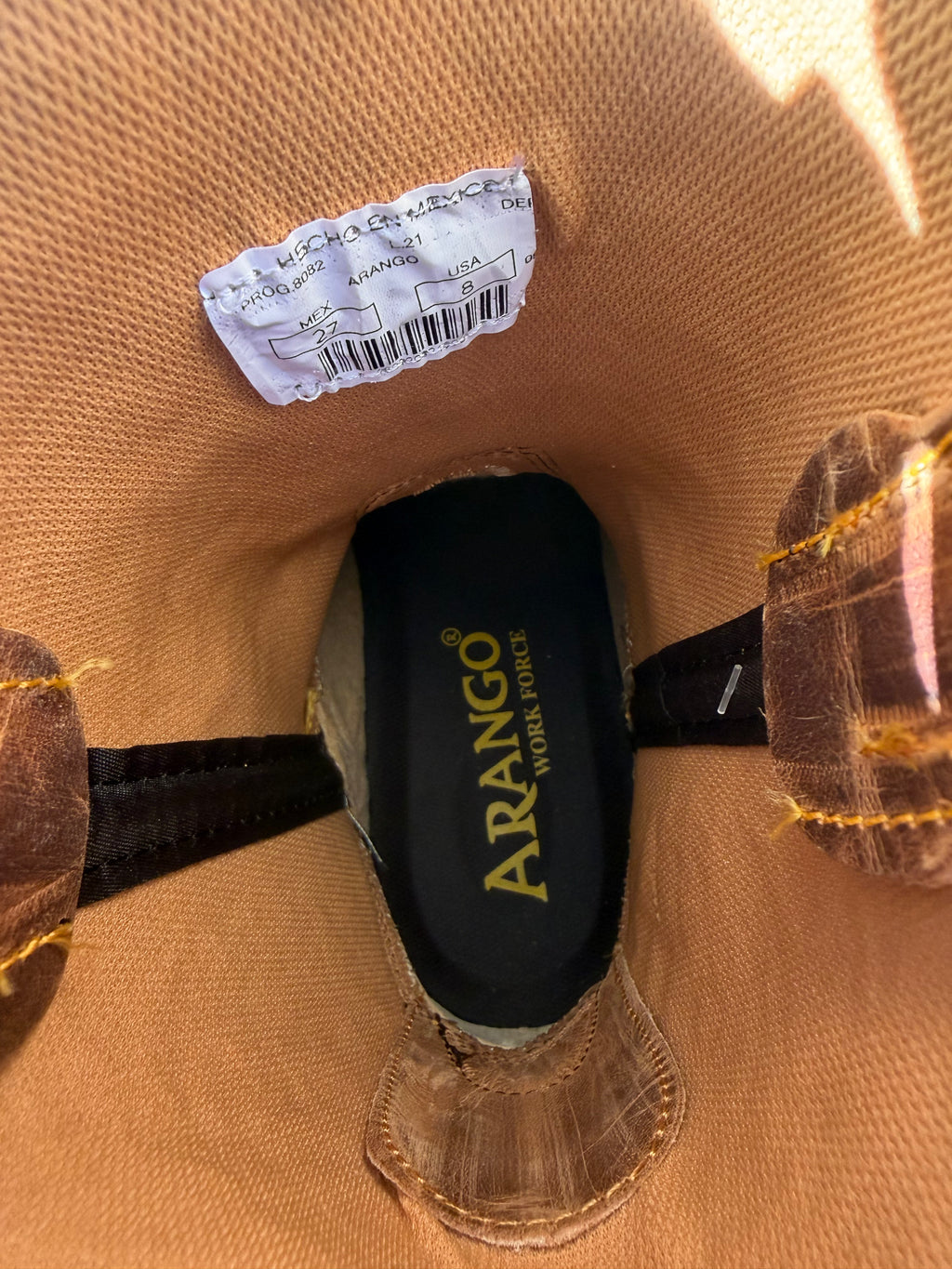 Arango Botas Trabajo Casco/ Work Boots Steel-Toe